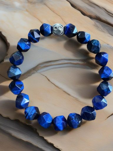Star Cut Blue Tigers eye